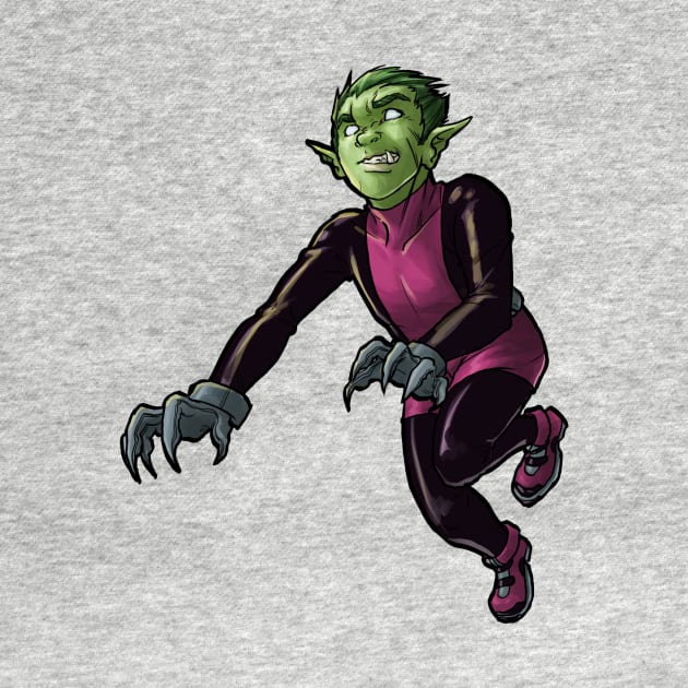 Beast Boy by CandaceAprilLee